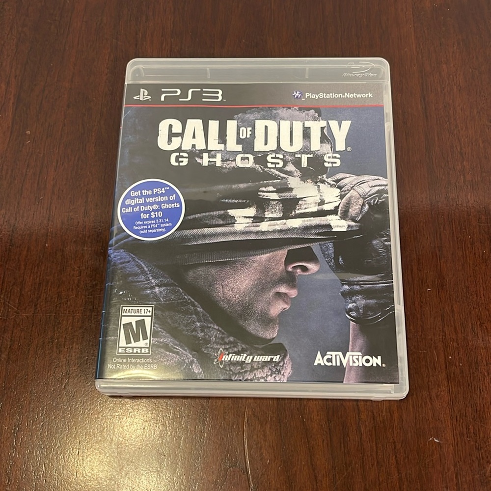 PS3 Call of Duty Ghosts Game